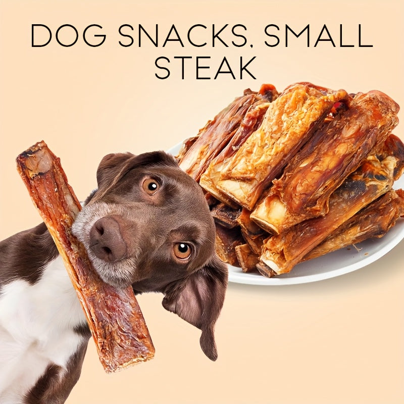 Dog Chew Sticks for Small Dogs, 80g Beef Steak Flavored Chew Treats for Supervised Snack Time, Everyday Rewards and Dog Gift Baskets