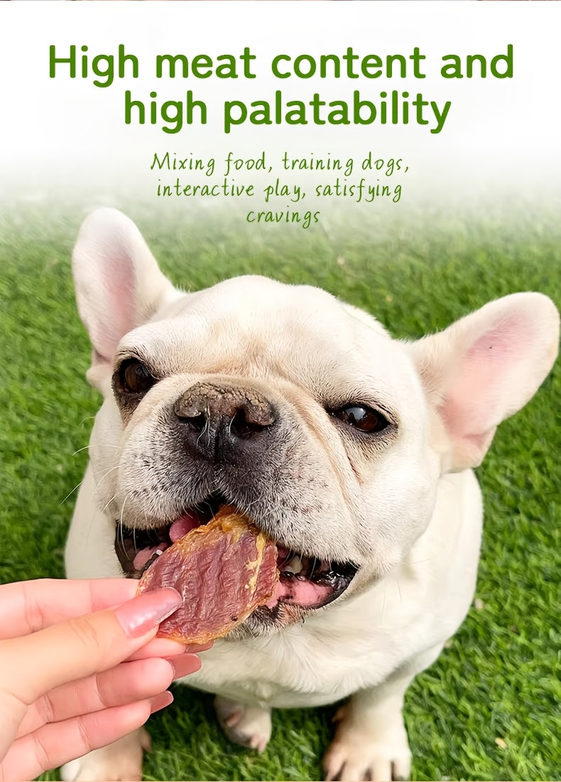 Chicken Gizzard Dog Treats, Air-Dried Jerky Slices for Supervised Training Rewards, Everyday Snack Breaks and Dog Owner Gift Baskets