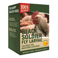 Black Soldier Fly Larvae for Chickens, Dried Insect Treats with 43% Protein and 6% Calcium for Backyard Hens, Ducks and Quail, 2 5 or 10 lb