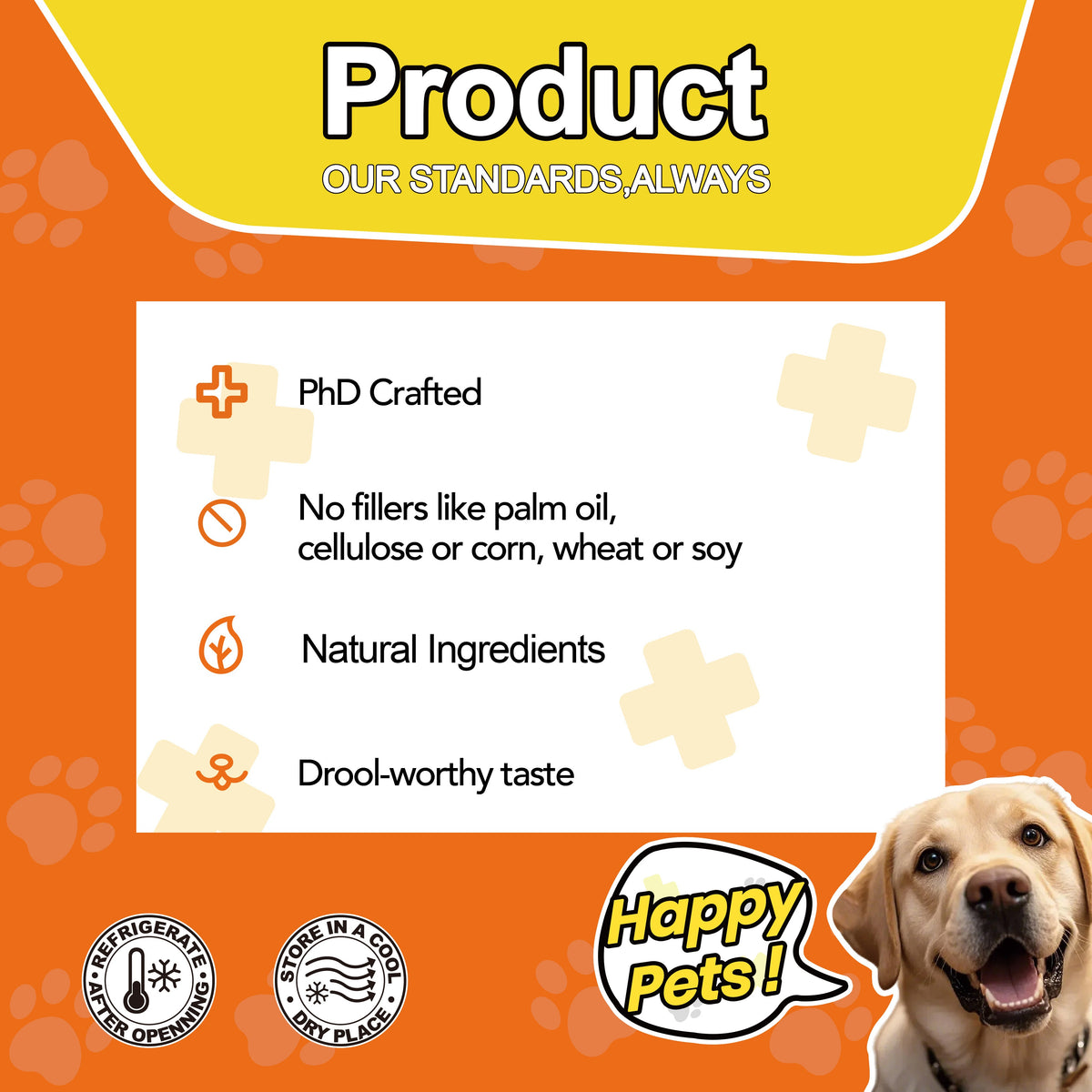Dog Hip and Joint Supplement Chews, Chicken Flavor with Glucosamine, Chondroitin, Alaskan Salmon Oil and MSM, 90 Count Listing with One or Two Bottle Options