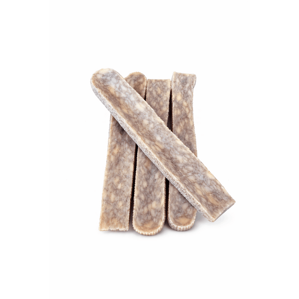 Yak Cheese Chews for Dogs, Blueberry Himalayan Dog Treats with Yak Milk and Lime, Grain-Free High-Protein Firm Chews for Medium and Large Dogs