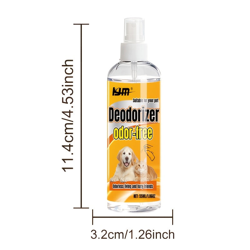 Vanilla Coconut Pet Deodorizing Spray, Portable Pet Fragrance Mist for Everyday Grooming Freshness, Surfactant-Free Formula, 1 Piece