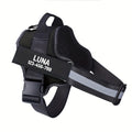 Personalized No Pull Dog Harness with Custom Name and Phone Number, Heavy-Duty Walking and Training Pet Vest in XS to XXL Size Options