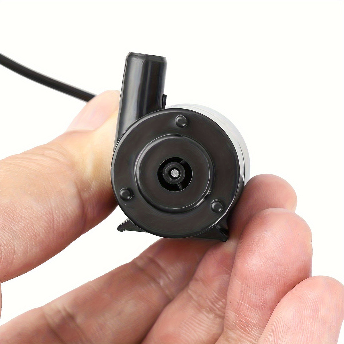 Mini Submersible Water Pump 4 Pack, 5V USB Powered Black Pumps with 35.43-Inch Cables for Small Fish Tanks, Garden Fountains and Water Circulation