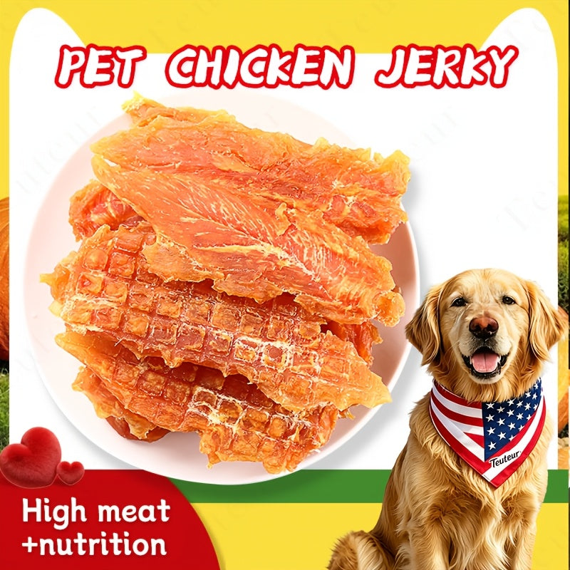 Dog Jerky Treat Variety Pack, Chicken and Duck Mixed Pack or Beef Strip Options for Supervised Training Rewards and Everyday Snack Time