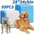 Dog Pee Pads 99 Count, 28 x 34 Inch Disposable Absorbent Puppy Potty Training Pads with Leak Protection and Odor Control for Indoor Accident Cleanup