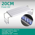 LED Aquarium Light with Extendable Clip Mount, Fish Tank Lamp for Aquatic Plant Displays in Four Fit Options Covering 7.08 to 22.83 Inches