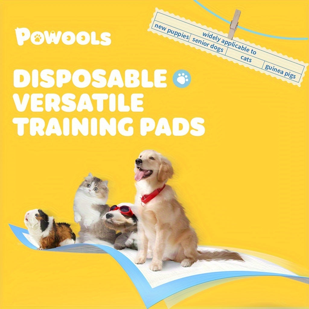 Dog Pee Pads in Blue, 100 Count XL 34 x 28 Inch Disposable Puppy Potty Training Pads with Absorbency, Leak Protection and Odor Control for Indoor Use