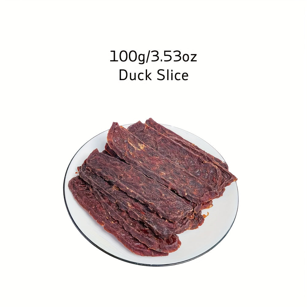 Dog Chew Treats Duo Packs, Chicken and Duck Jerky with Beef Chew Stick Options for Supervised Training Rewards, Everyday Snacks and Dog Gift Baskets