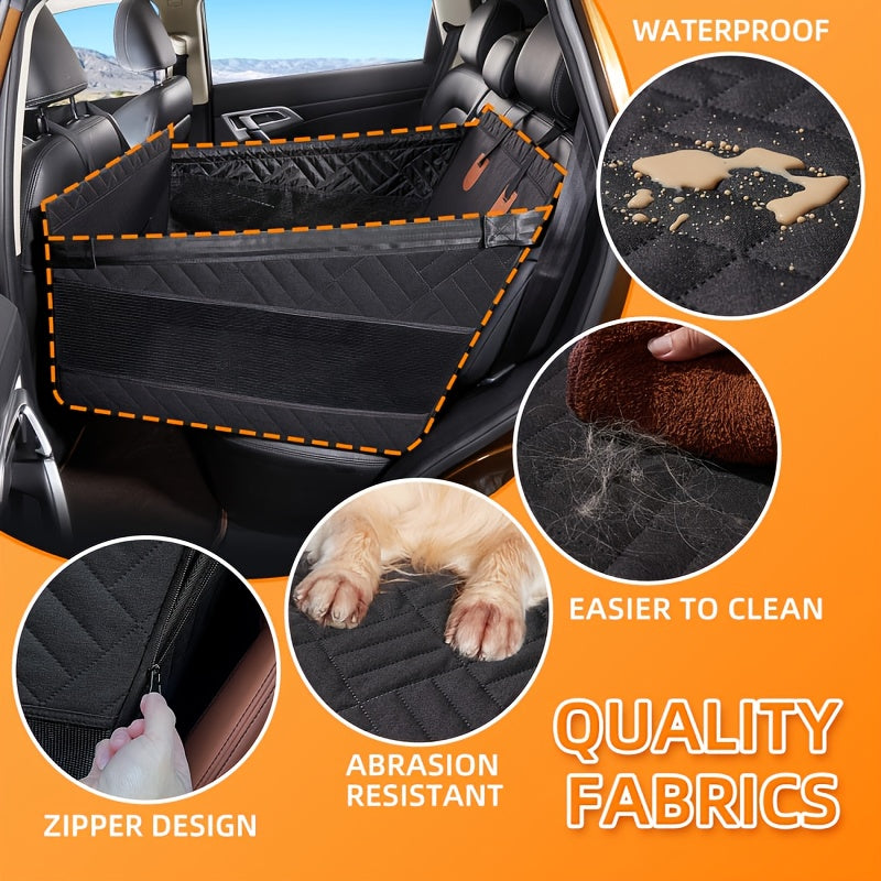 Dog Car Travel Bed for Back Seats, Non-Slip Rear Seat Extender with 22in or 29in Options for Small to Large Dogs, Cars, SUVs and Trucks