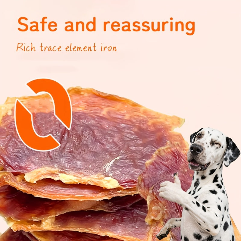 Chicken Gizzard Dog Treats, Air-Dried Jerky Slices for Supervised Training Rewards, Everyday Snack Breaks and Dog Owner Gift Baskets