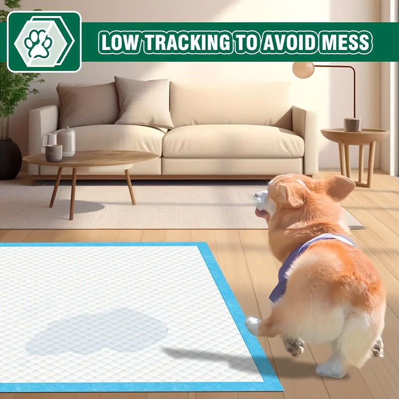 Extra Large Dog Pee Pads 200 Count, 34 x 28 Inch 6-Layer Absorbent Puppy Training Pads with Leak Protection and Odor Control for Indoor Pet Care
