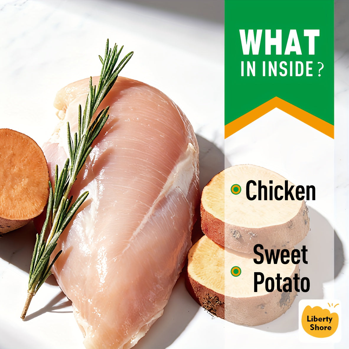 Sweet Potato Dog Treats with Skinless Chicken Wraps, Chewy Fries in 600g or 900g Packs for Supervised Snack Time and Everyday Rewards