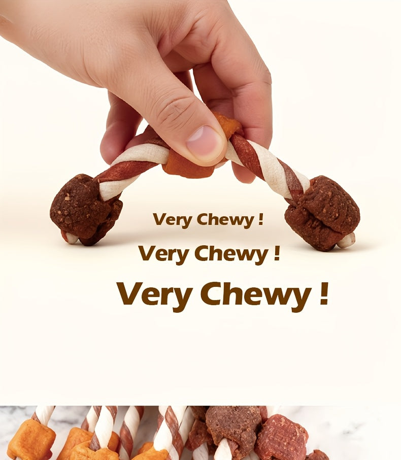 Dog Chew Treats 155g, Winding Stick Snack Option for Small Medium and Large Dogs, Supervised Chewing Rewards for Everyday Treat Time