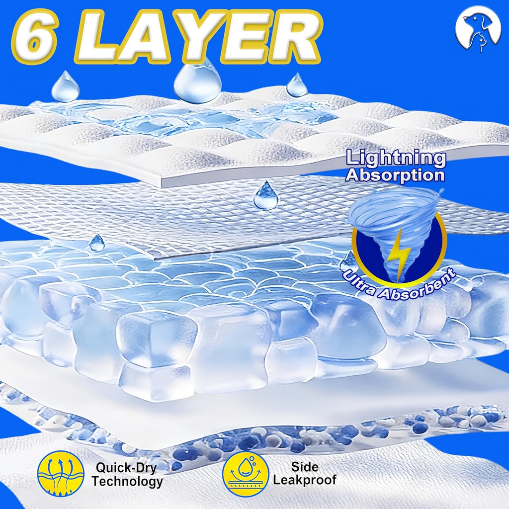 Male Dog Diapers 45 Count, Disposable Absorbent Belly Wraps in XS S M L for Puppy Accidents, Senior Dog Hygiene and Indoor Urine Management