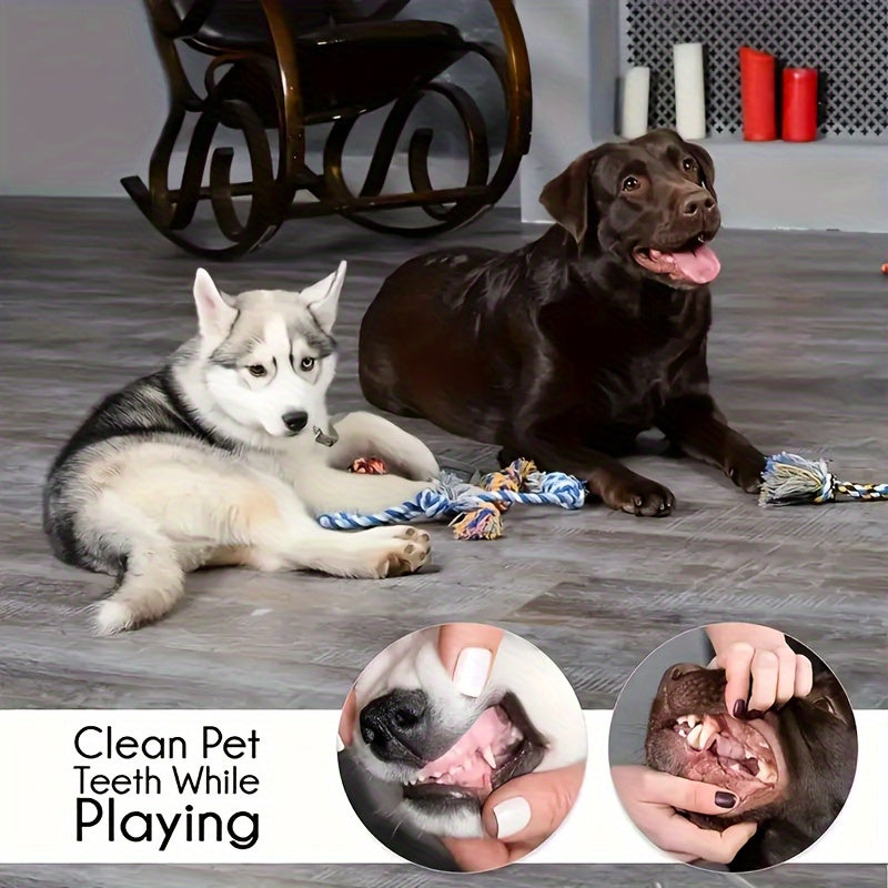 Dog Toy Variety Pack for Small Dogs, 6 or 12 Random Assorted Toys with Rope Knots, Squeakers and Balls for Supervised Puppy Play and Toy Rotation