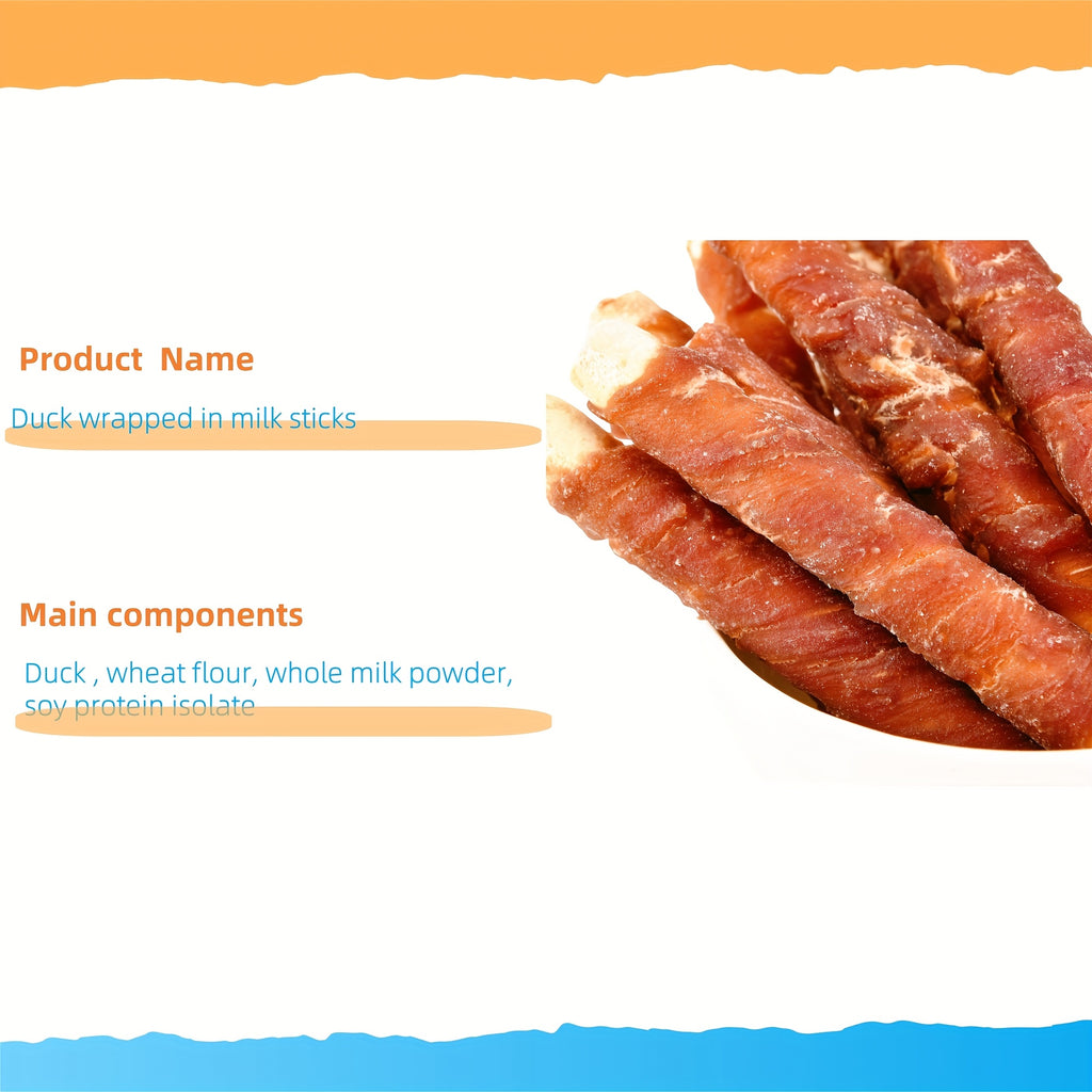 Dog Treat Snack Selection with 17.6oz Five-in-One Combo or 3.53oz Chicken Milk Stick Option for Supervised Rewards and Everyday Treat Time