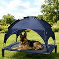 Outdoor Dog Bed with Removable Canopy, Portable Elevated Pet Cot in 42, 51 and 58 Inch Options for Dogs and Cats, Patio and Camping Rest