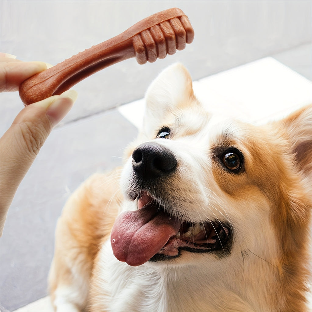 Dog Dental Chew Bone 90g, Beef Milk Mint Toothbrush Cleaning Bone Option for Supervised Chewing and Everyday At-Home Canine Oral Care Routines