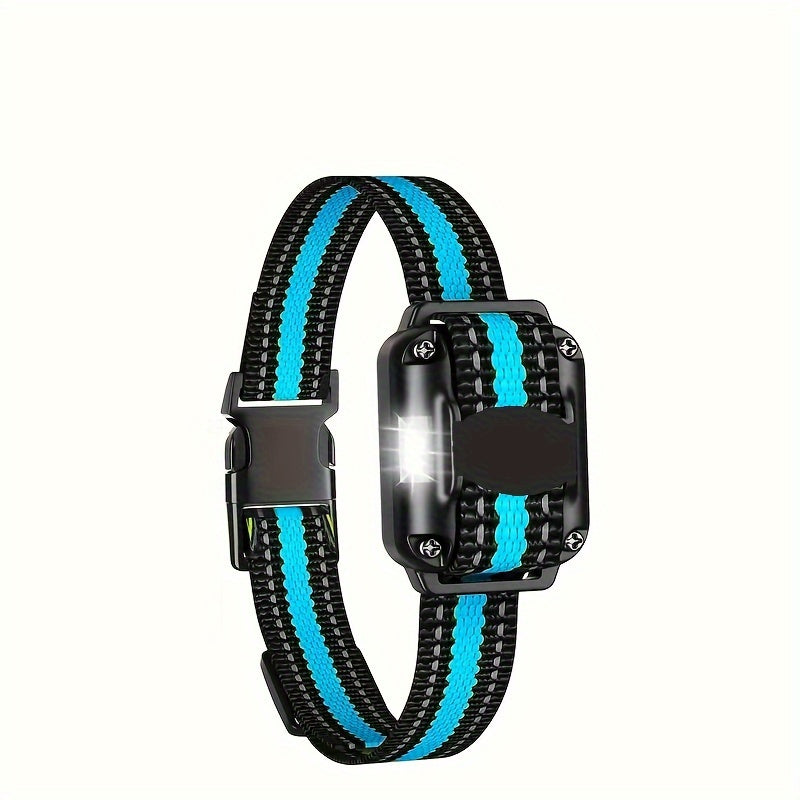 Nylon Dog Training Collar with Remote Control, Adjustable Strap, 2600ft Listed Range, Sound, Vibration and Static Modes, Three Style Options
