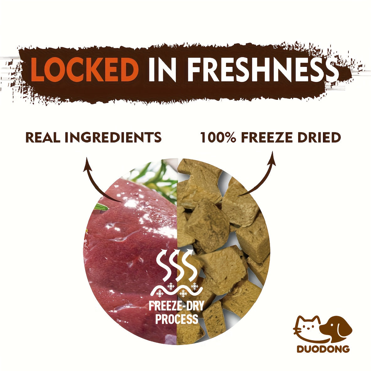 Freeze-Dried Beef Liver Dog Treats, Single-Ingredient Grain-Free Training Rewards and Gluten-Free Snacks in 50g, 150g or 300g Pack Options