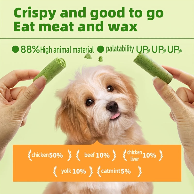 Freeze-Dried Dog Chew Sticks, 15 Count Snack Pack for Supervised Treat Time, Everyday Rewards and Chewing Routines for Pet Dogs