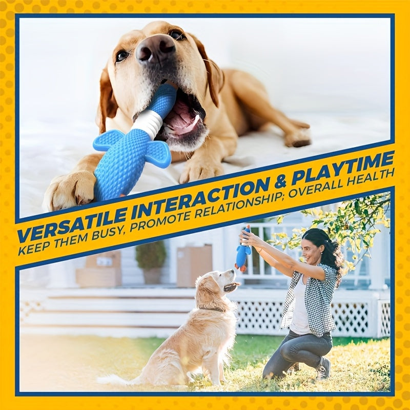 Nylon Dog Chew Toy for Supervised Chewing, Tough Pet Play Accessory for Medium and Large Dogs, Everyday Enrichment and Dog Birthday Gifts