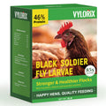 Dried BSFL Grubs for Chickens, Black Soldier Fly Larvae Treats with 46% Protein and 6% Calcium for Hens, Ducks and Birds, 2, 5 or 10 lb