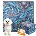 Washable Dog Pee Pads with 4-Layer Absorption, Reusable Non-Slip Puppy Potty Training Mats in 31 x 36, 41 x 41 and 72 x 72 Inch Sizes