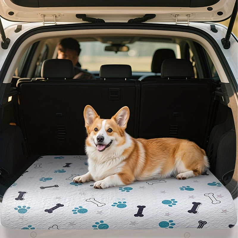 Reusable Dog Pee Pads with Four-Layer Design, Machine Washable Non-Slip Puppy Training Mats in Seven Size Options for Floors, Crates and Playpens