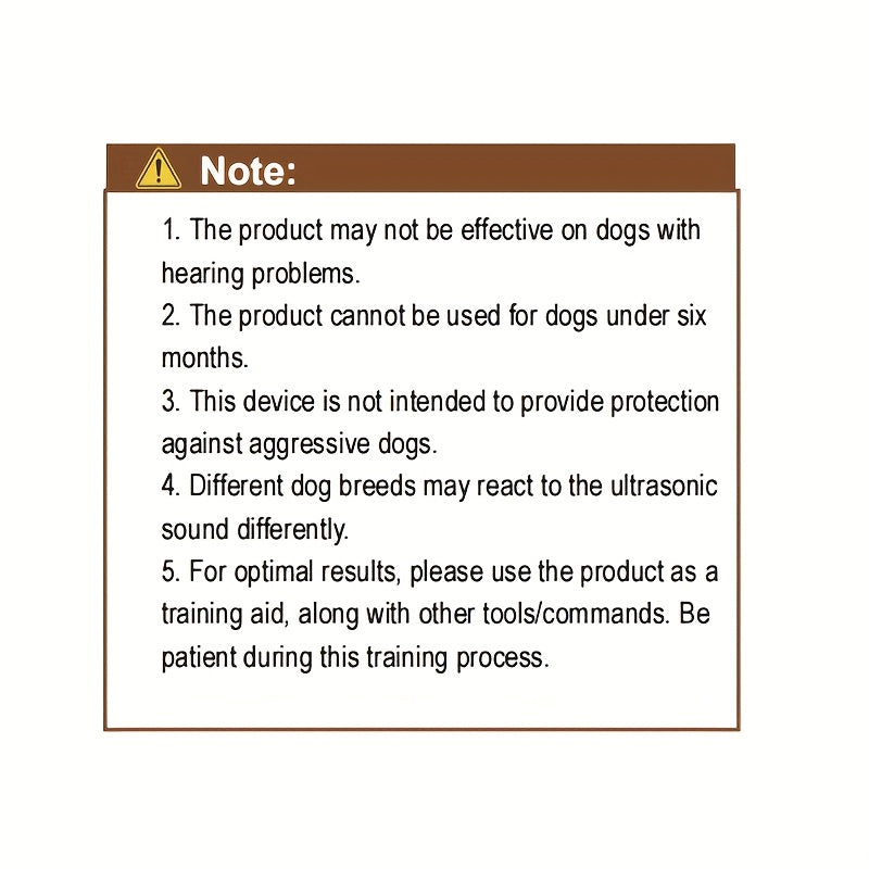 Ultrasonic Anti Barking Device with 3 Sound Wave Modes and Beep Cue, Rechargeable Dog Training Tool with LED Light, Wrist Strap and Listed 16.4ft Range