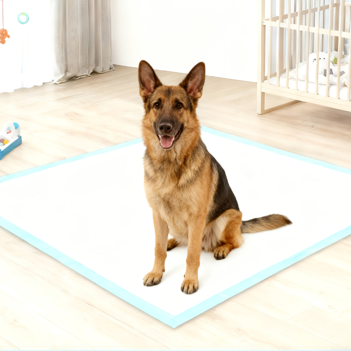 Dog Training Pads 36 x 55 Inch, 40 Count Super Absorbent Puppy Pee Pads with Oversized Coverage for Indoor Potty Training and Daily Cleanup