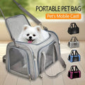 Soft-Sided Cat Carrier for Pets Up to 15 lbs, Collapsible Travel Bag for Small Dogs, Puppies and Cats, Vet Visits and Everyday Trips