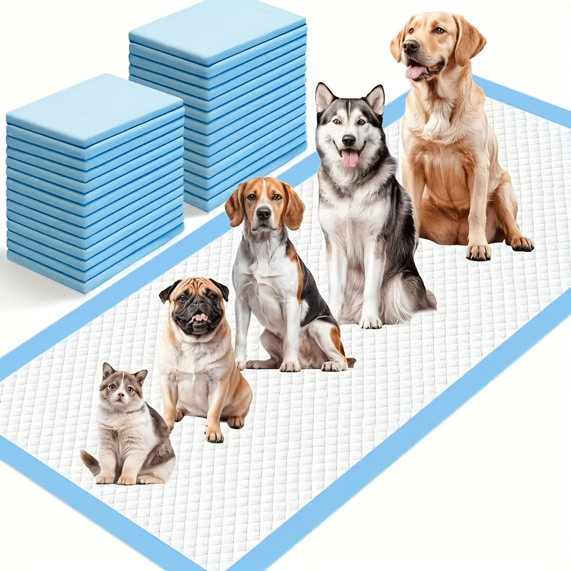 Dog Pee Pads 34 x 28 Inch, Disposable Absorbent Puppy Potty Training Pads with Leak Protection and Odor Control, 100 or 126 Count Options