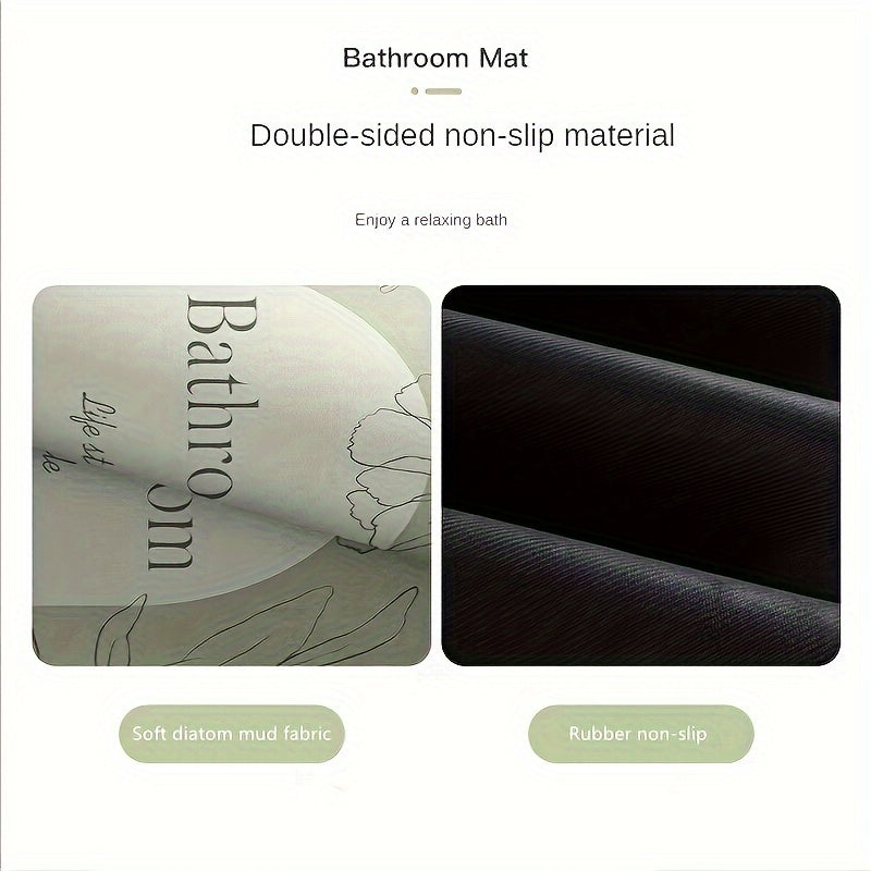 Dog Bowl Mat with Rubber Backing, Absorbent Non-Slip Pet Feeding Pad for Cat and Dog Food and Water Bowls, Two Sizes and Three Footprint Styles