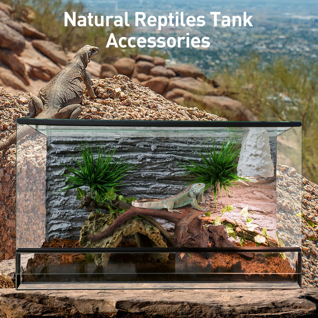 Aquarium Driftwood Set of 3, Natural Large Wood Pieces for Fish Tank Aquascaping, Shrimp Habitat Layouts and Reptile Enclosure Decor