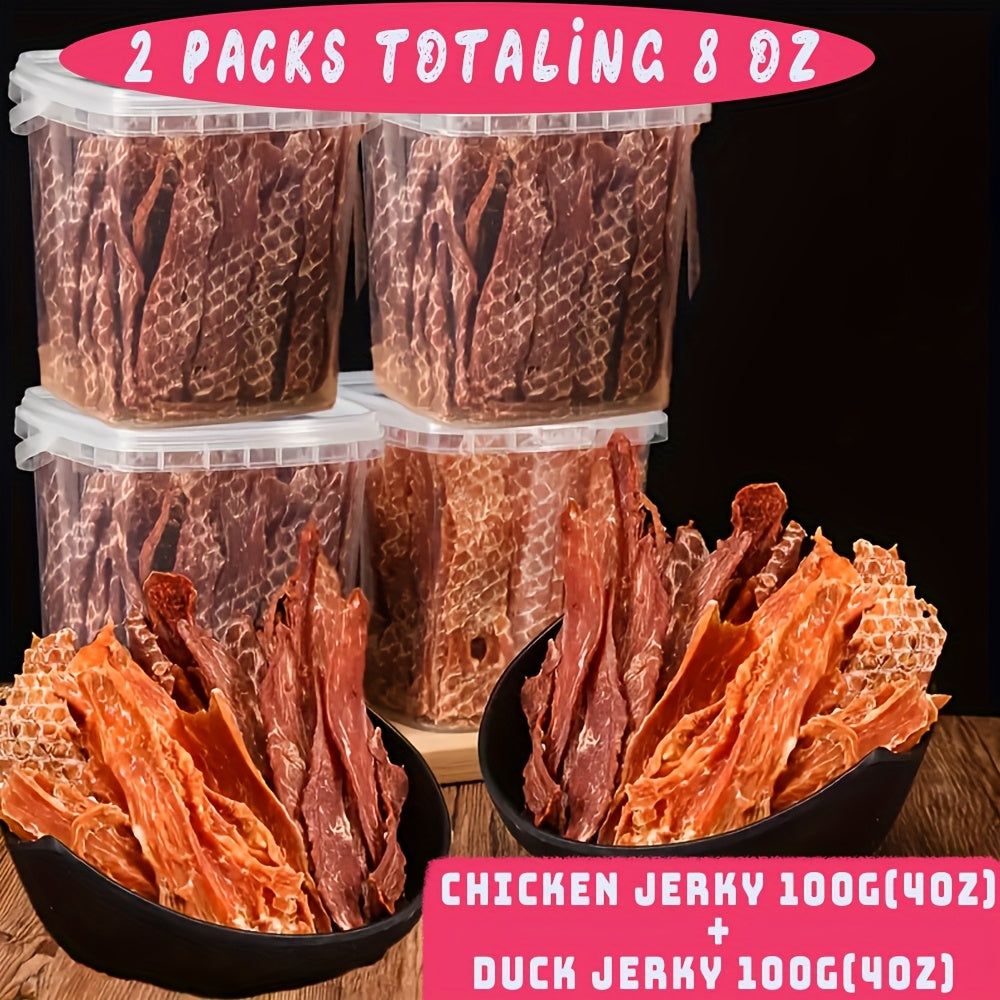 Assorted Dog Reward Treats, Chicken and Duck Combo, Yolk Wrap and Bone Bites Options for Supervised Training, Daily Snacks and Dog Gift Baskets