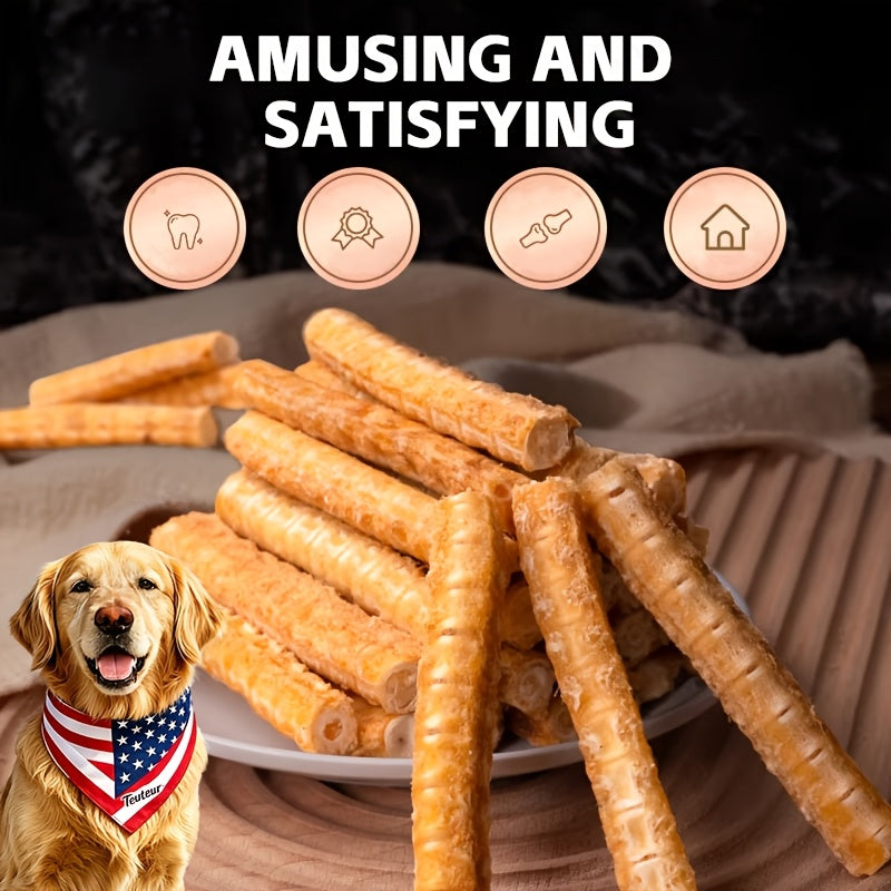 Salmon Bone Dog Treats, 80g Freeze-Dried Crunchy Fish Snacks for Small and Medium Dogs, Supervised Reward Treats for Everyday Treat Time