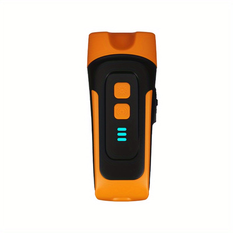 Handheld Ultrasonic Dog Training Device with LED Flashlight, Adjustable Portable Bark Deterrent for Supervised Indoor and Outdoor Use