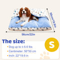 Hooded Dog Bed with Removable Washable Cover, Plush Sleeping Bag Pet Sofa for Dogs and Cats, Cozy Thickened Cushion in S to XL Sizes
