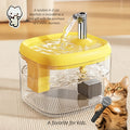 Cat Water Fountain JY-03 USB Drinking Station, Quiet Automatic Circulating Pet Water Dispenser for Daily Cat Care, No Batteries Required