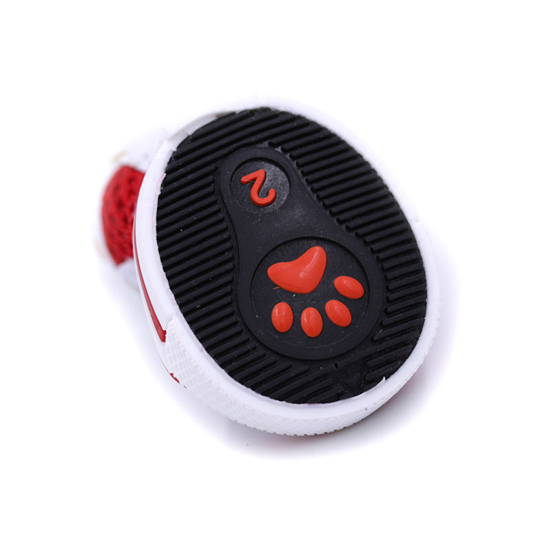Dog Shoes for Small Dogs, Breathable Mesh Lace-Up Pet Sneakers for Chihuahua and Toy Poodle, Casual Paw Covers in Four Colors, XS-XL
