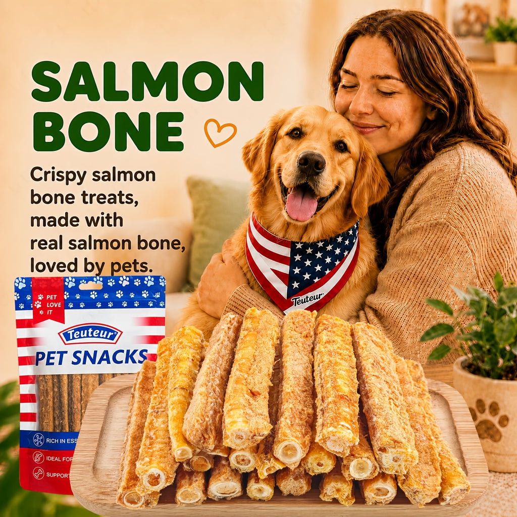 Salmon Dog Treats 85g, Freeze-Dried Crunchy Fish Snacks for Supervised Training Rewards, Walks and Everyday Treat Time for Small and Medium Dogs