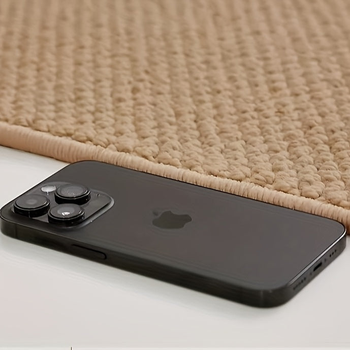Sisal Cat Scratching Mat for Indoor Cats, Horizontal Floor Scratcher Rug with Non-Slip Low-Profile Design for Couch and Carpet Areas