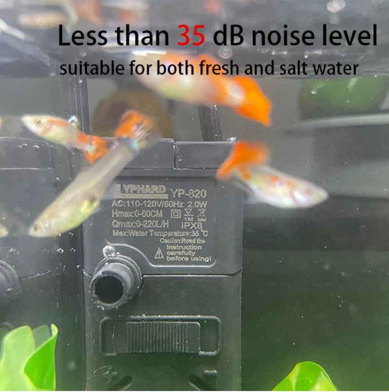 Mini Aquarium Kit 1.19 Gallon, Ultra-Clear Glass Desktop Tank with 2W Submersible Pump, 3W COB Light, Sand, Stones and Decorative Plants