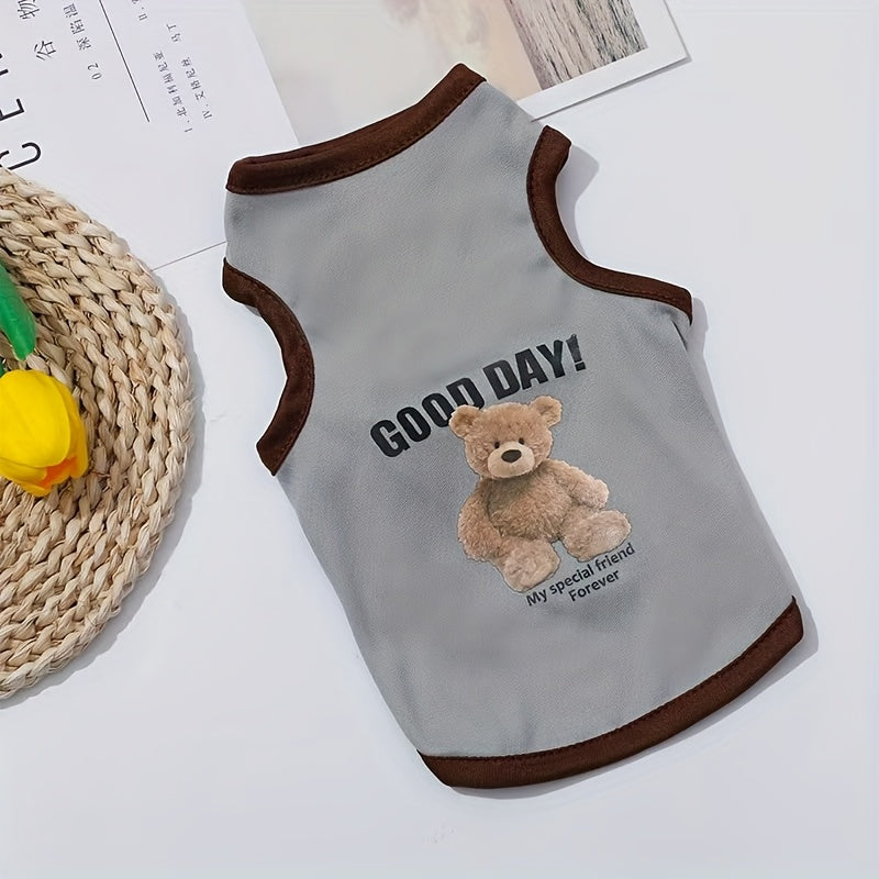 Dog Summer Vests 6 Pack, Breathable Lightweight Pet Clothes for Dogs and Cats, Everyday Warm-Weather Outfits in Sizes XS to XXL