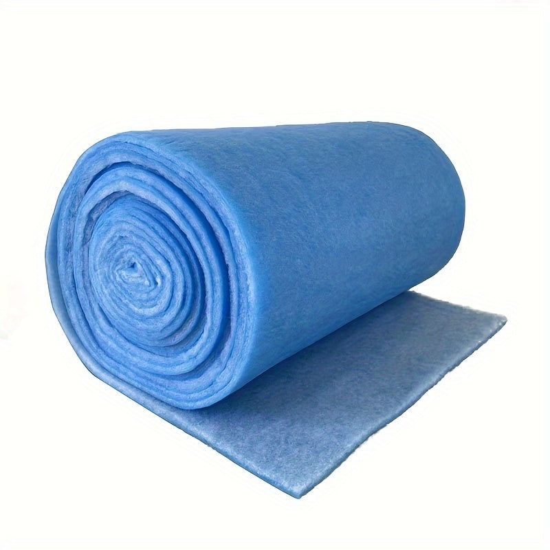 Aquarium Filter Pad 12 x 140 Inches, 1-Inch Thick PET Filter Media for Compatible Freshwater and Saltwater Fish Tank Filters and Pond Filtration Setups