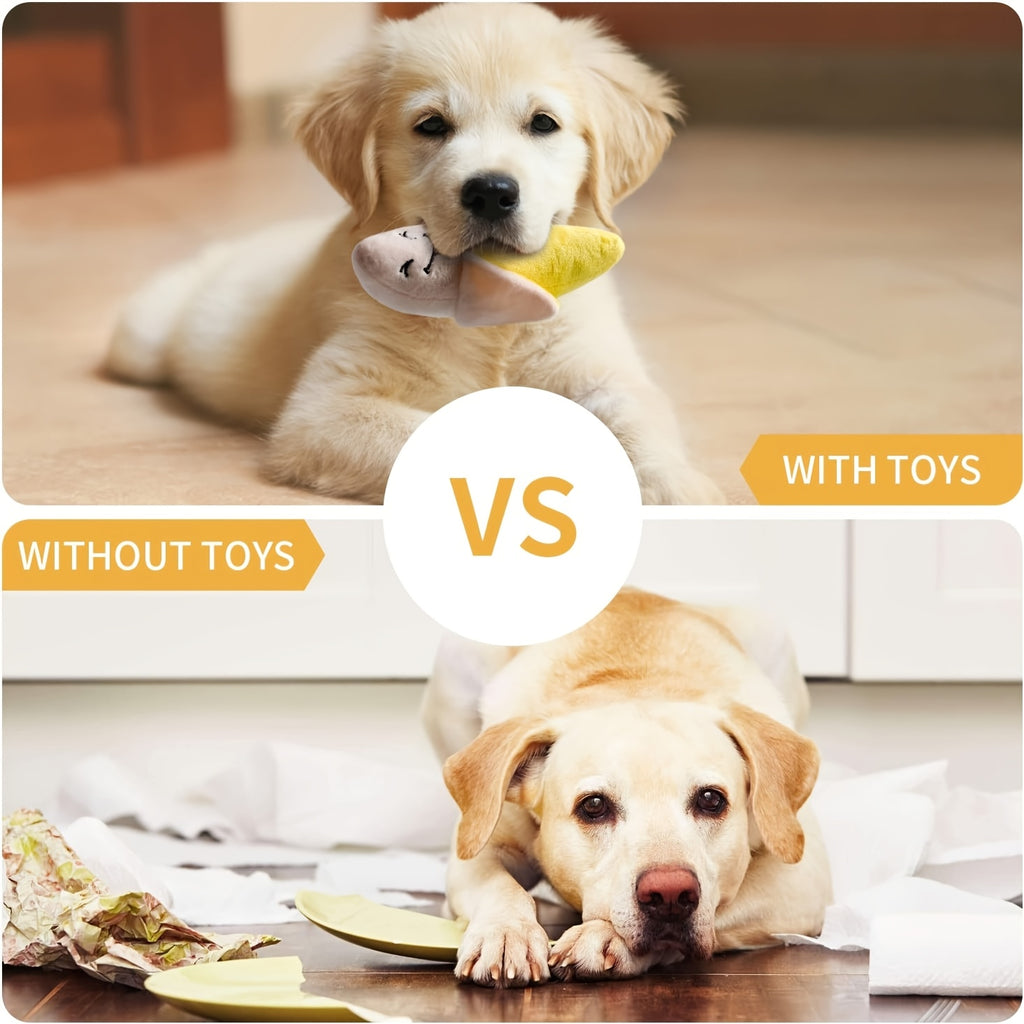 Puppy Chew Toys 25 Pack with Rope Toys, Squeaky Plush Toys, Rubber Toys, Treat Ball & Dog Bag Rolls, Teething Chew Toy Set for Small Dogs & Puppies, Bite-Resistant Ropes for Interactive Play