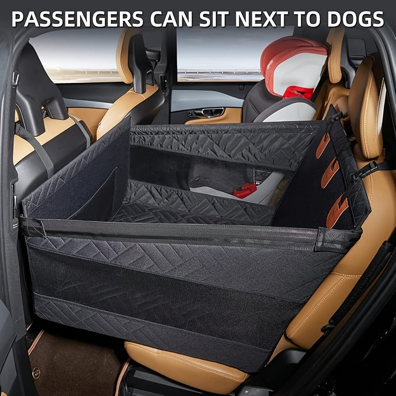 Dog Car Travel Bed for Back Seats, Non-Slip Rear Seat Extender with 22in or 29in Options for Small to Large Dogs, Cars, SUVs and Trucks