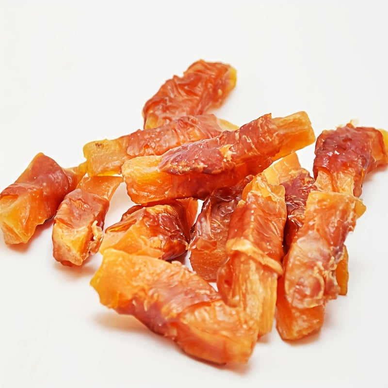 Chicken Wrapped Sweet Potato Dog Chew Sticks, 200g or 400g Pet Treats for Small, Medium and Large Dogs, Everyday Snack and Training Reward